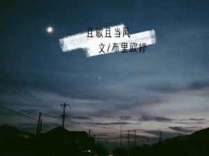 《且歌且当风》