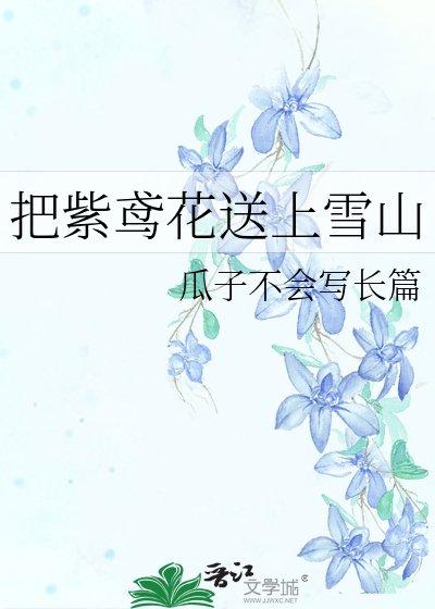 把紫鸢花送上雪山