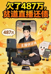 欠了487萬,貧导直播還債